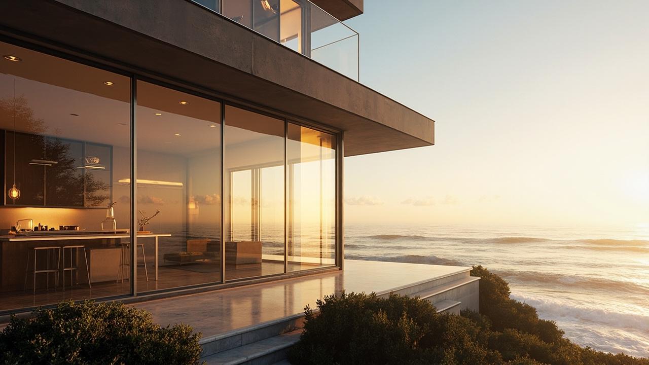 Completed PALOS VERDES RENOVATION showcasing modern design elements and enhanced curb appeal
